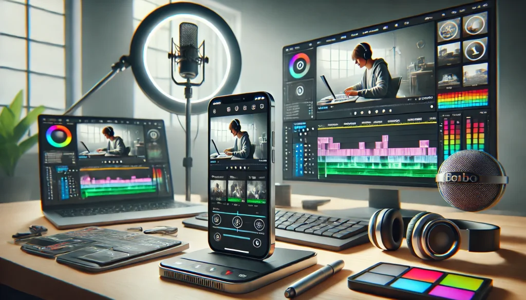 Czy da się montować filmy na telefonie? 2